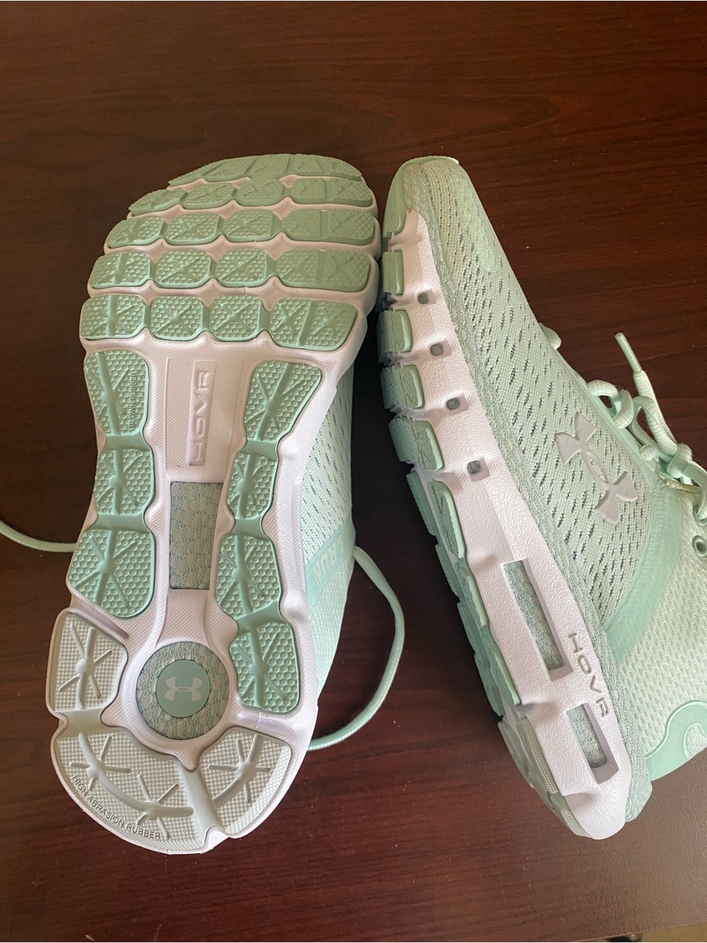 NWOT Under Armour HOVR Infinite Seaglass Blue  shoe size 9.5 - Picture 3 of 5